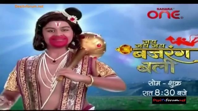 Jai Jai Jai Bajarangbali 1st September 2014 Video Watch Online Pt2 - Watching On IndiaHDTV.com - India's Premier HDTV