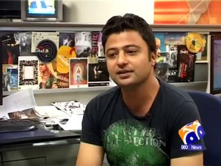 Shahbaz khan's speacial Interview on Geo TV network for his first album by Fire records