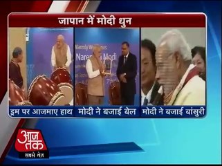 Modi shows his 'other' sides in Japan