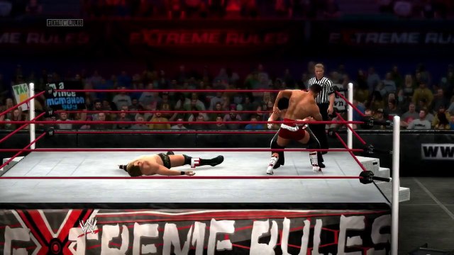 PS3 - WWE 2K14 - Universe - April Week 4 Extreme Rules - Triple Threat - Tajiri vs Regal vs Otunga
