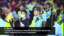 Nombreuses arrestations parmi les pro-démocratie de Hongkong