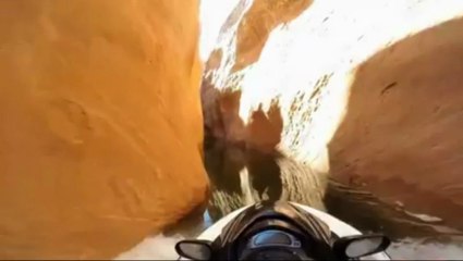 High-Speed Canyon Jet Ski