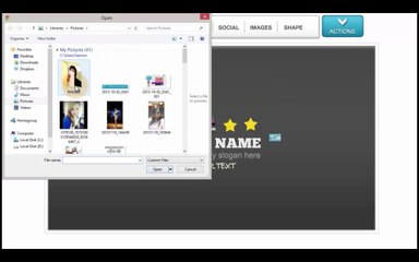 How to create Youtube channel Art using GraphicalTube