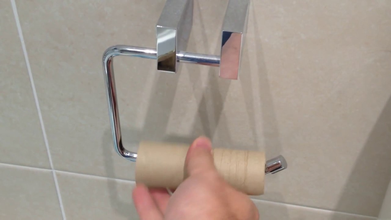 Dad Explains How To Change Toilet Paper Roll Vidéo Dailymotion