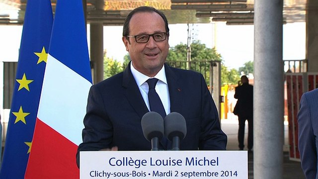 Discours d'inauguration du nouveau collège Louise Michel de Clichy-sous-Bois #Rentree_2014