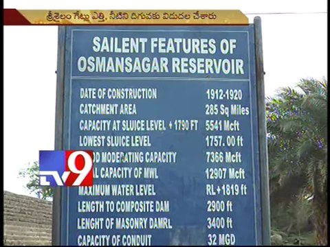 Major dams brimming with water