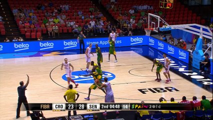 FIBA Mondiali - Senegal 77-75 Croazia