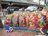 Unsold Ganesha idols abandoned in Surat - Tv9 Gujarati