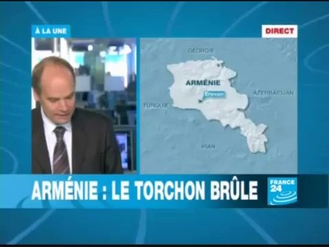 FRANCE 24 LE CONFLIT, ARMENIE, ET DU HAUT-KARABAKH), ET LA SITUATION EN ARMENIE