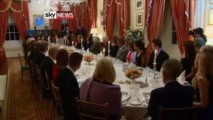 Prince Harry and Michelle Obama during the White House event