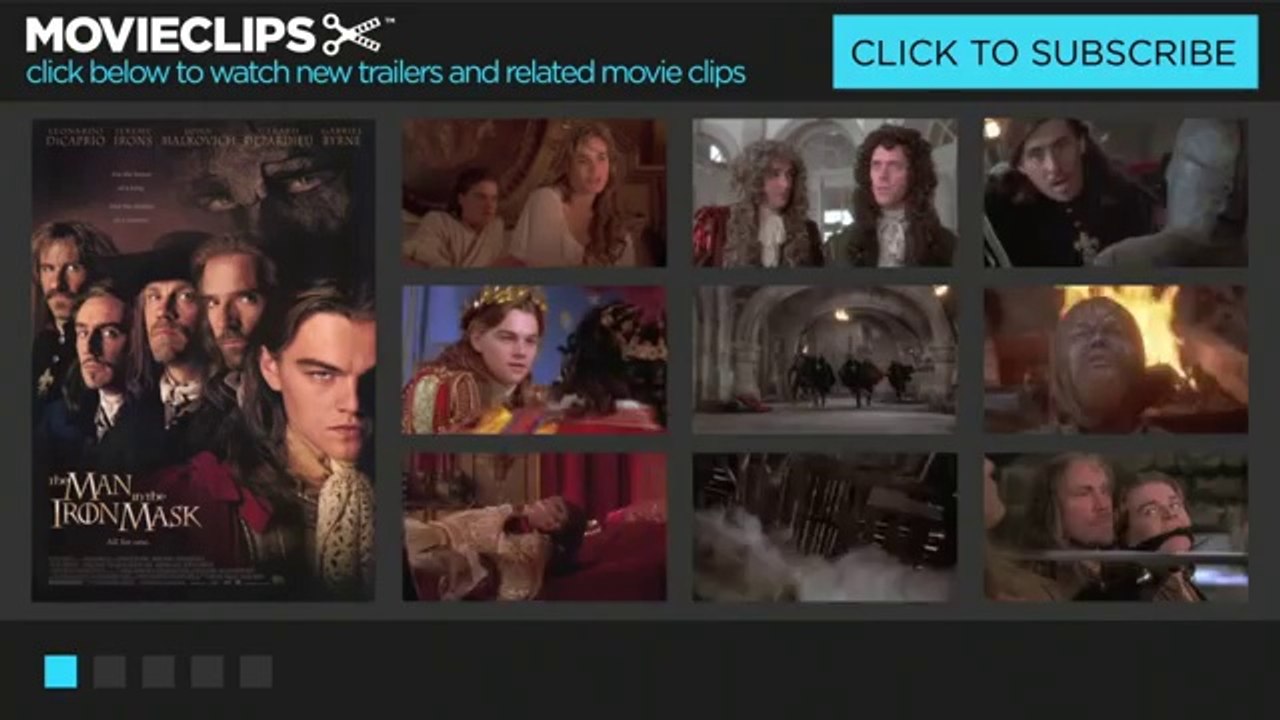 The Man in the Iron Mask (10_12) Movie CLIP - King Louis Sentences Philippe (1998) HD