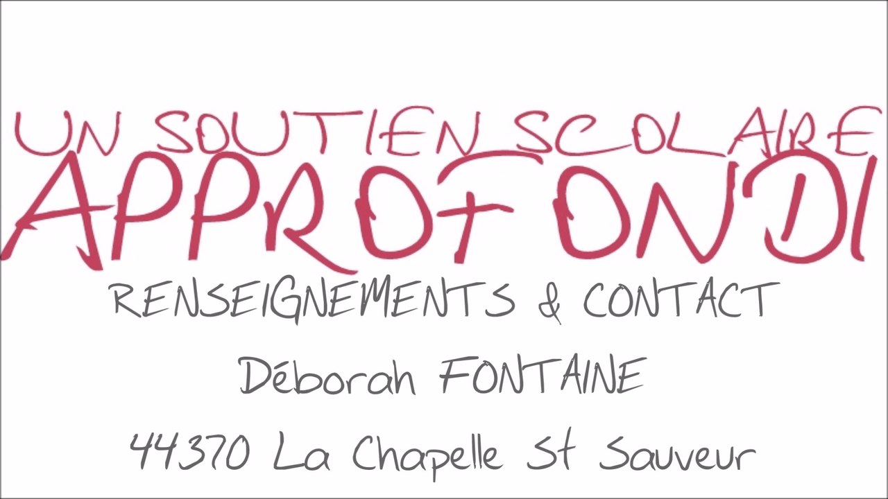 Un soutien scolaire approfondi / des cours particliers à domicile à Pouillé les Côteaux