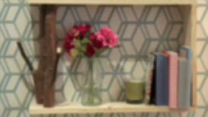 Une étagère esprit nature