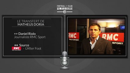 Riolo juge l'arrivée de Doria à l'OM