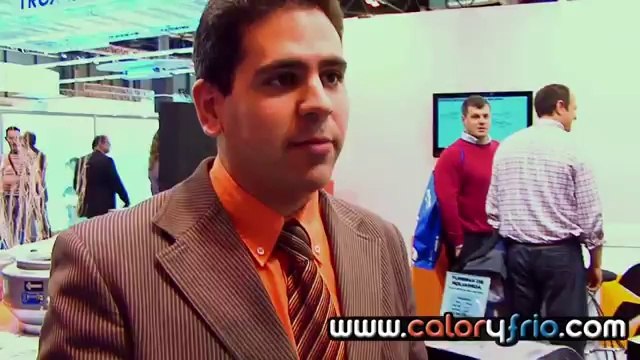 Ventilador De Baja Presión Y Turbina De Casals En La Feria Climatizacion