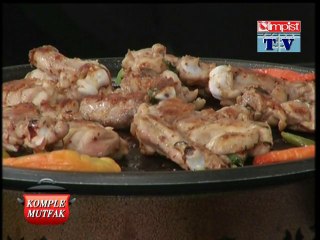 TAZE NANE SOSLU TAVUK PİRZOLA