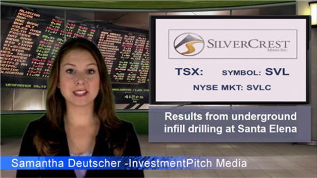 SilverCrest Mines (TSX: SVL) Announced results from underground infill drilling at Santa Elena