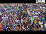 VIDEO. Tours : la Poste aux couleurs du marathon