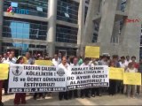 Anadolu Adalet Sarayı çalışanları eylem yaptı