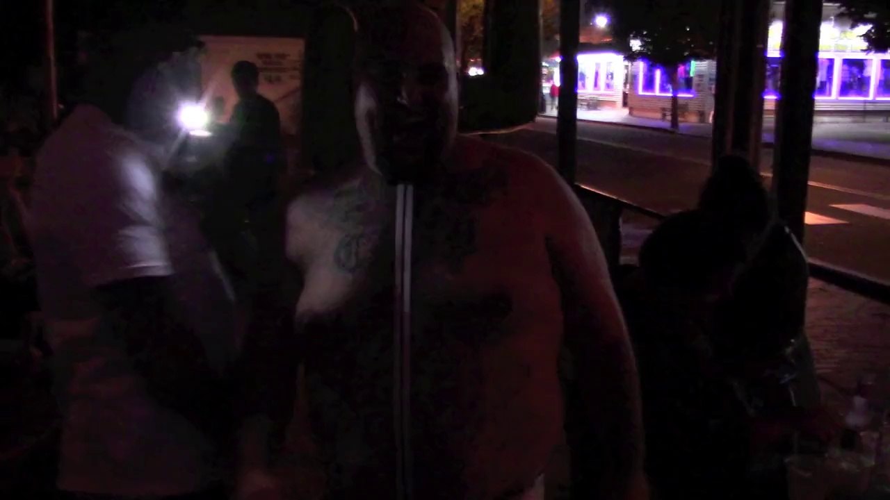 2 male exotic dancers turn up the heat in Old Orchard Beach, Maine