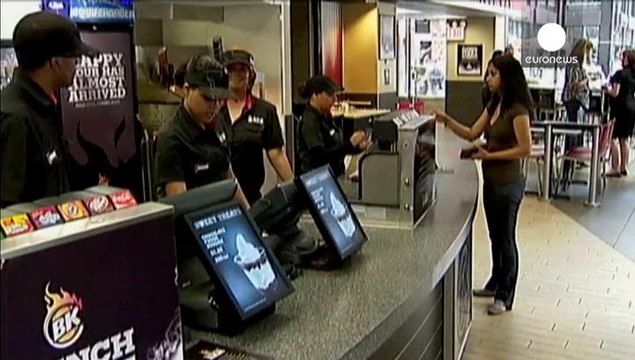 Los empleados de cómida rápida de EEUU reivindican un salario de 15 dólares la hora