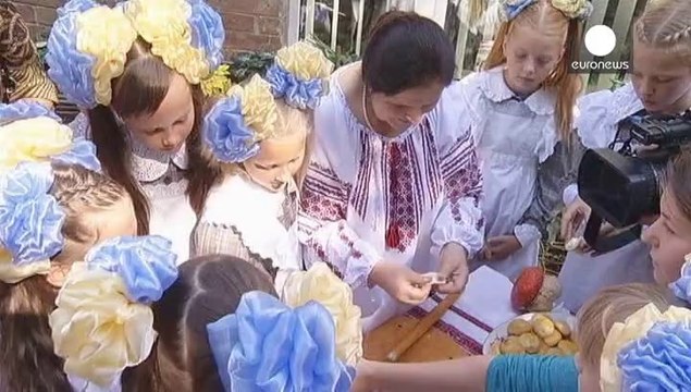 Rentrée au pas pour les cadets de Kiev