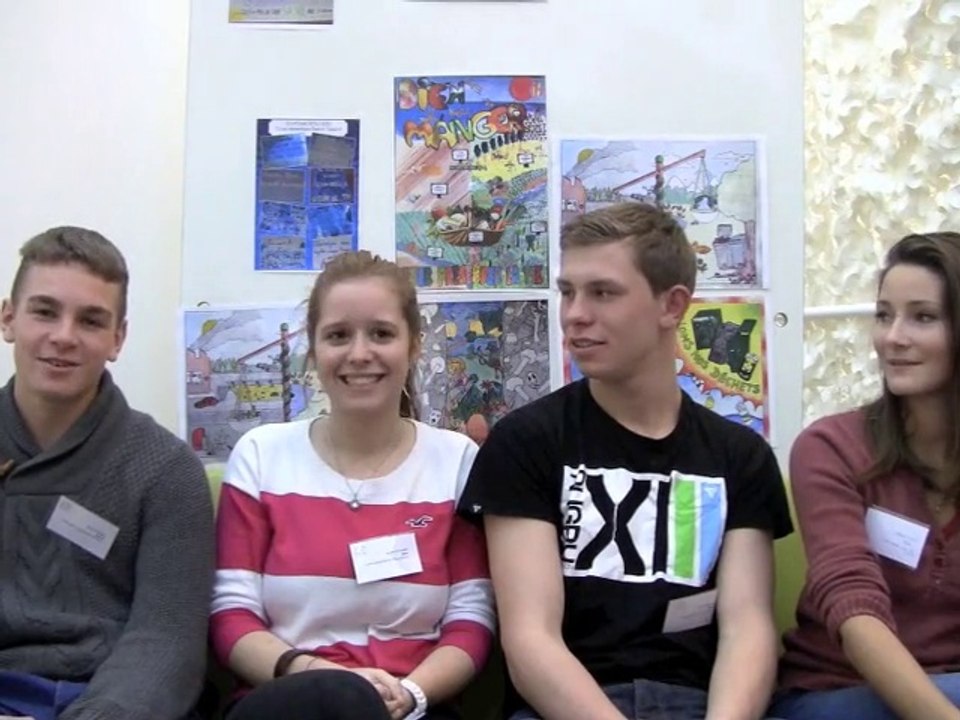 Interviews des jeunes lors du Séminaire national Eco-Ecole 2013