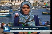 Israel ataca a pescadores palestinos, dice que rebasaron límites