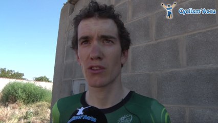 La Vuelta 2014 - Etape10 - Romain Sicard à l'arrivée