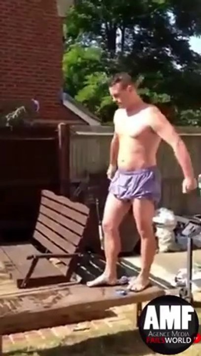 Pool Dive Goes Bad