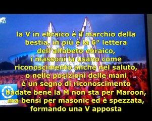 mtv award 2014 simbolismo illuminati