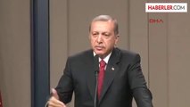 Cumhurbaşkanı Erdoğan Azerbaycan Ziyareti Öncesinde Esenboğa Havalimanı'nda Soruları Yanıtladı