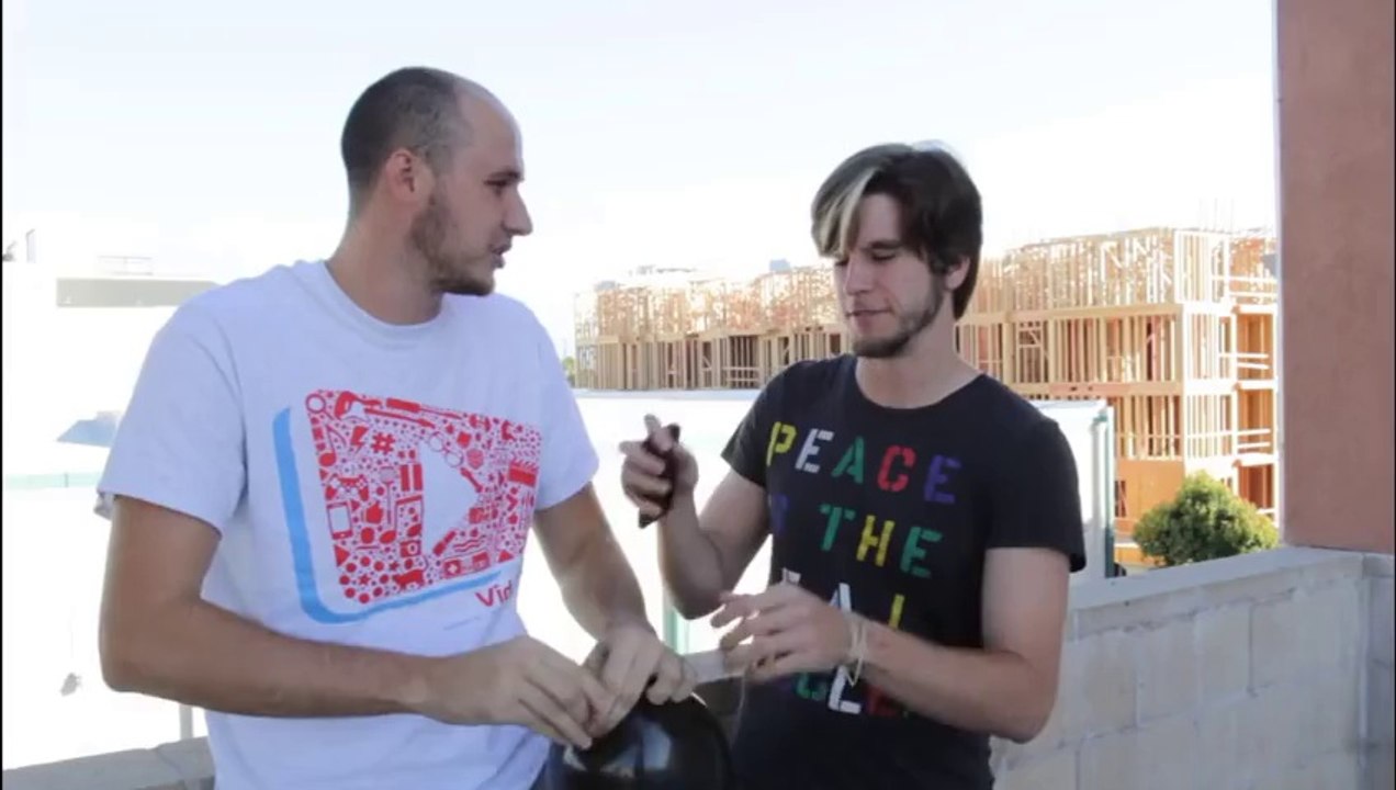 Phone inside a Balloon Trick