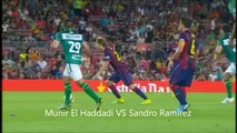 Munir El Haddadi vs Sandro Ramirez who is better?