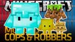 Minecraft LUCKY BLOCKIT FRIENDS Modded Cops and Robbers