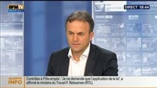 BFM Story: Pôle Emploi: François Rebsamen a-t-il eu raison de vouloir renforcer les contrôles des chômeurs ? - 02/09