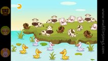 Animal Sounds Song _ nursery rhymes & children songs with lyrics