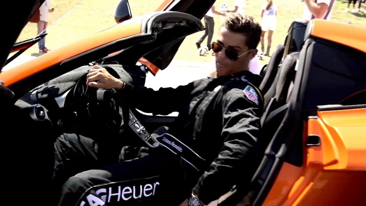 F1-Pilot bringt Ronaldo zum Schwitzen