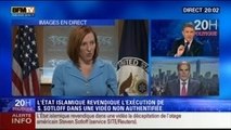 20H Politique: L'Etat islamique revendique l'exécution d'un second journaliste américain dans une vidéo non authentifiée - 02/09