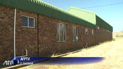 Lesotho police station bears marks of military operation