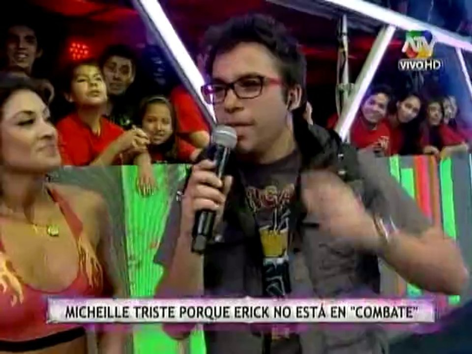 Michelle se pelea