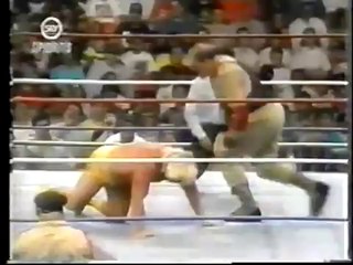Greg Valentine vs. Sgt. Slaughter