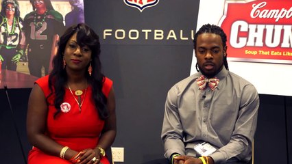 Richard Sherman And His Mom Interview
