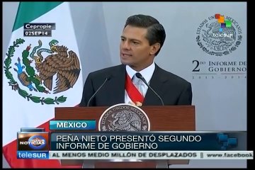 México: Peña Nieto presenta segundo informe de gobierno
