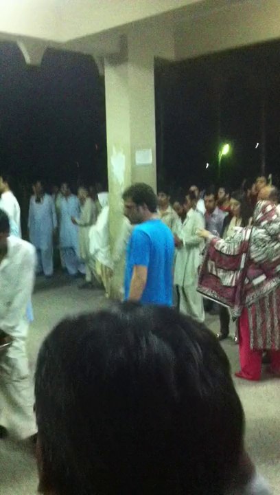 dharna injured public