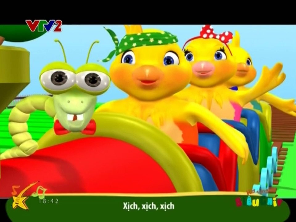 Hát cùng Siêu Chíp: Đoàn tàu nhỏ 1