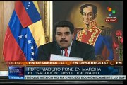 Pdte. Maduro destaca índice de desempleo a la baja en el país