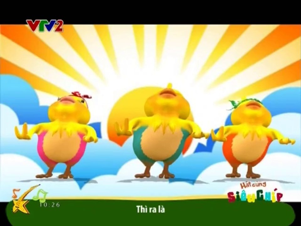 Hát cùng Siêu Chíp: Gà trống thổi kèn