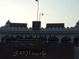 India Pakistan Attari Border - Ceremony of Guard changing over the Wagah Border Lahore