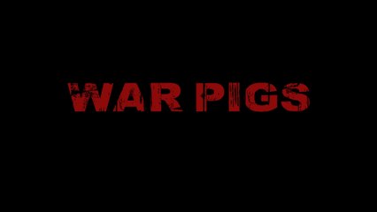 War Pigs - Red Water (Black Sabbath Vocal Cover)